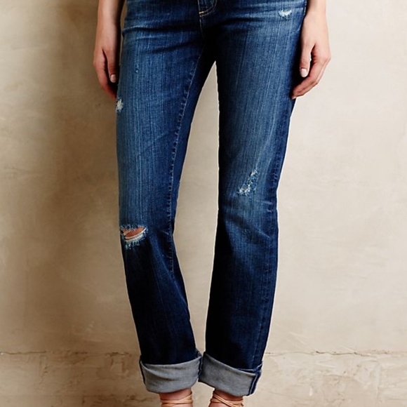 Ag Adriano Goldschmied Denim - Adriano Goldschmied cropped boyfriend jeans